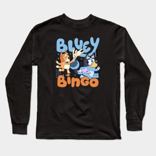 Bluey Bingo Run Away Long Sleeve T-Shirt